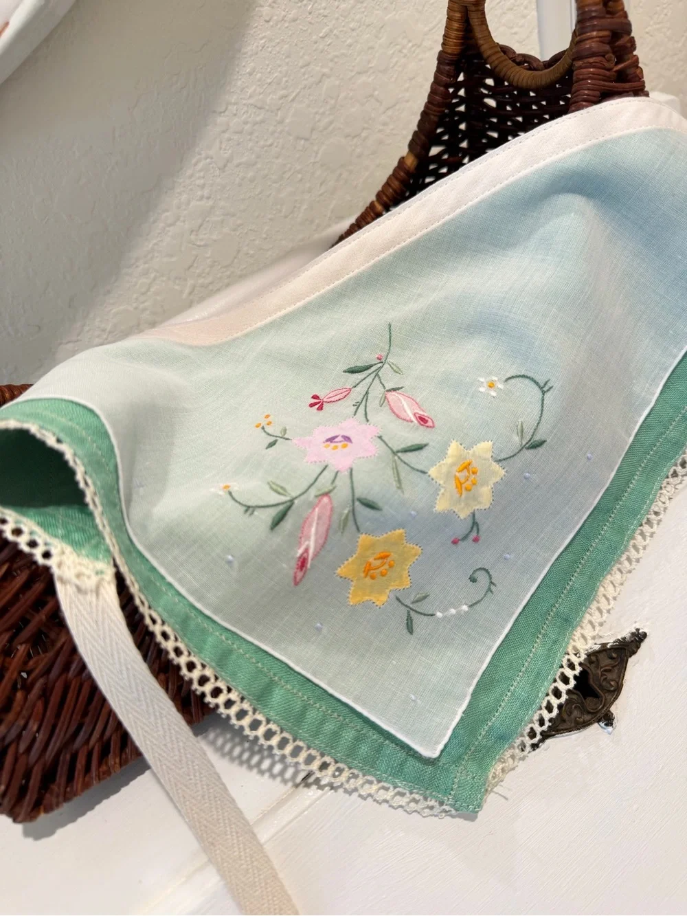 Handmade Linen Bandana Hair Scarf